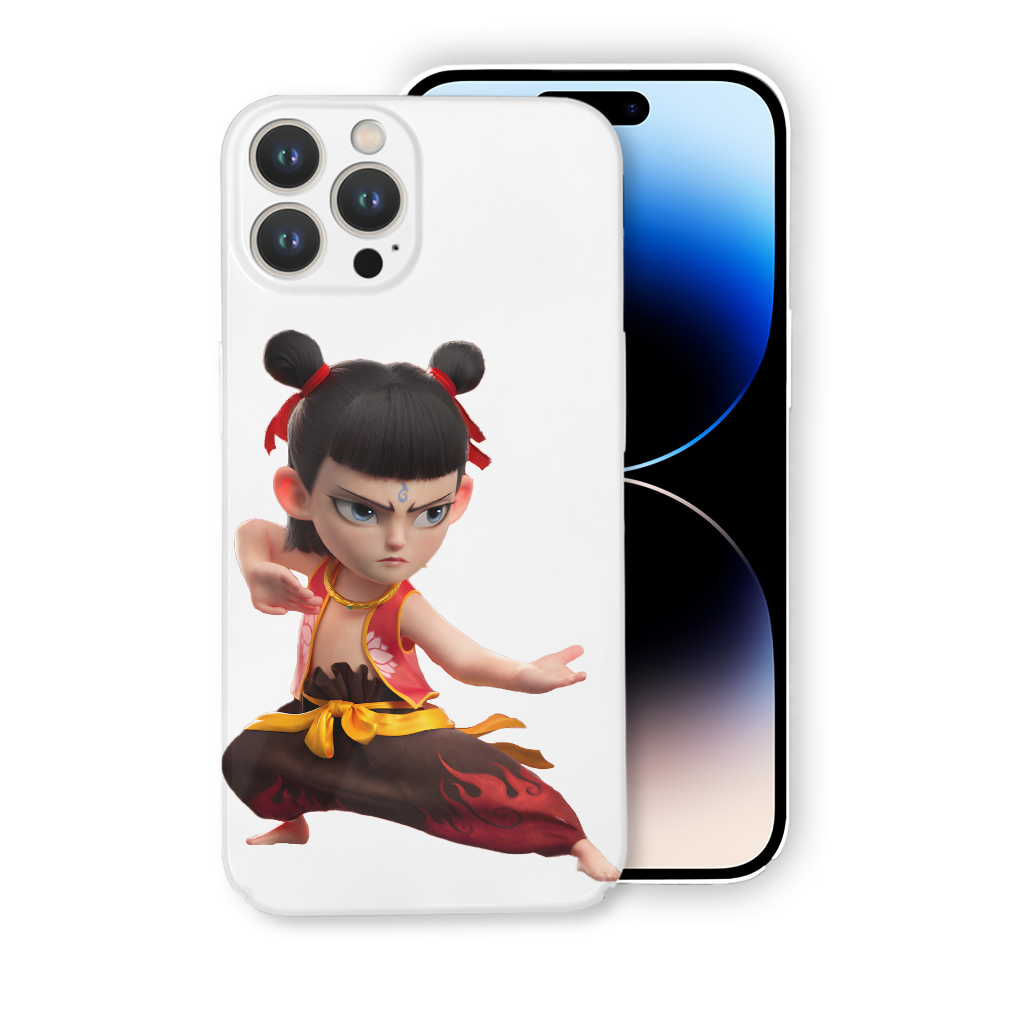 （画像用） Ne Zha 2 ナタ 魔童の大暴れ 【iPhone 14シリーズ対応】ハードケース